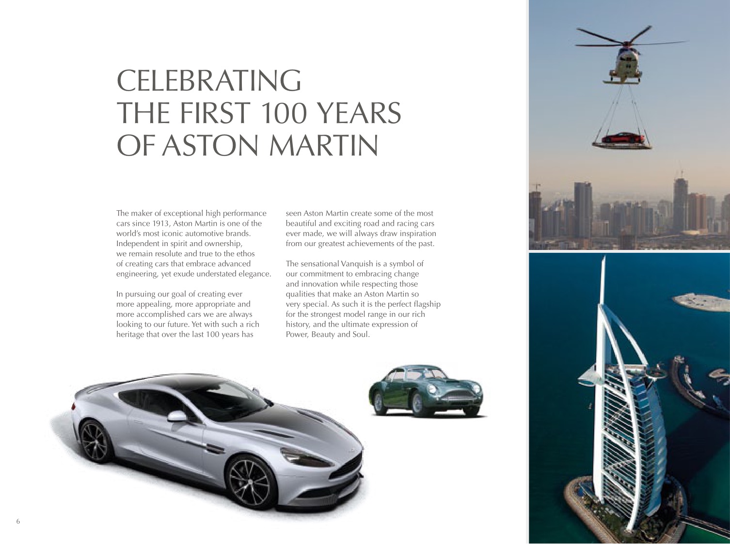 2013 Aston Martin Model Range Brochure Page 14